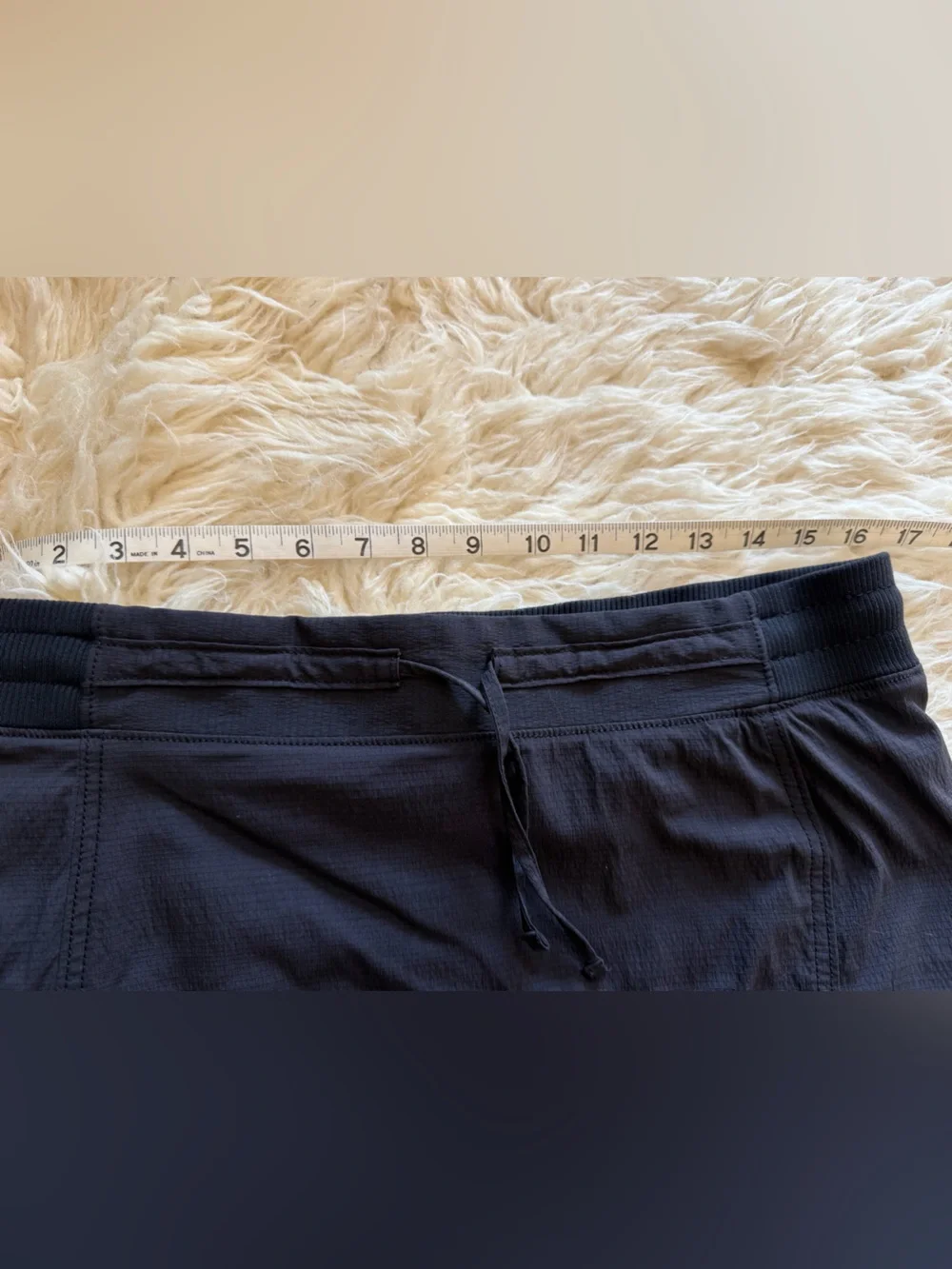 Athleta Women’s Black Active Skort with Zip Pockets size 10